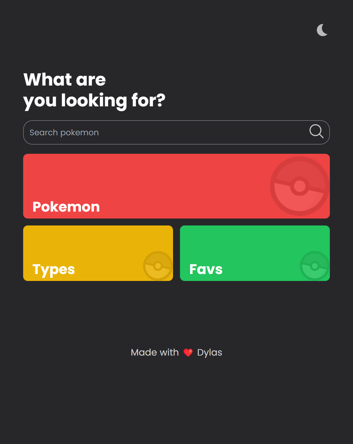 The purpose of this project is to showcase a simple Pokedex application built with JavaScript.